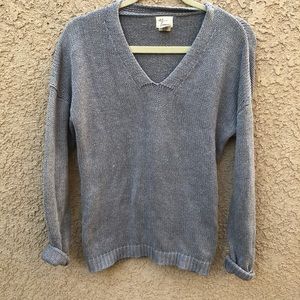 Nordstrom Andrea grey knitted sweater